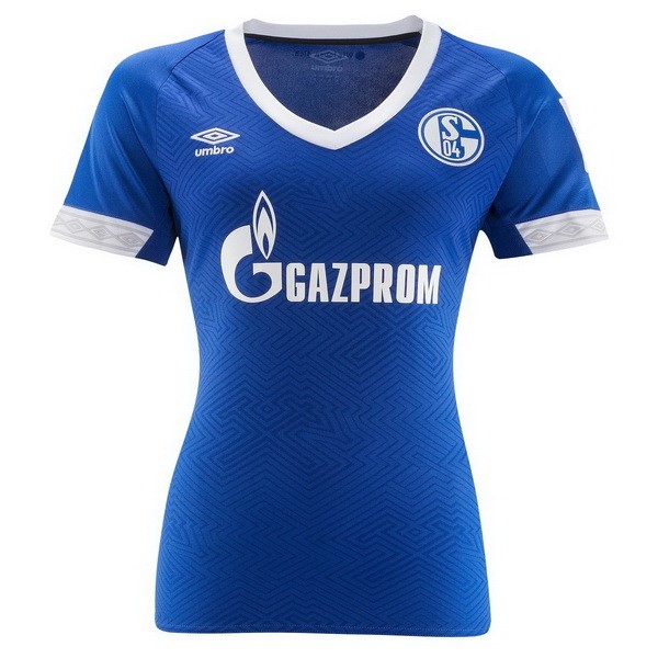 Schalke 04 Trikot Heim Damen 2018-19 Blau Fussballtrikots Günstig